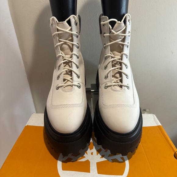 Timberland Sky Waterproof Lace-Up Platform Boot Women’s Boots NEW - Picture 3 of 8